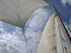 Segeltörn auf dem Ijsselmeer (Foto: Alexander von Rüden)